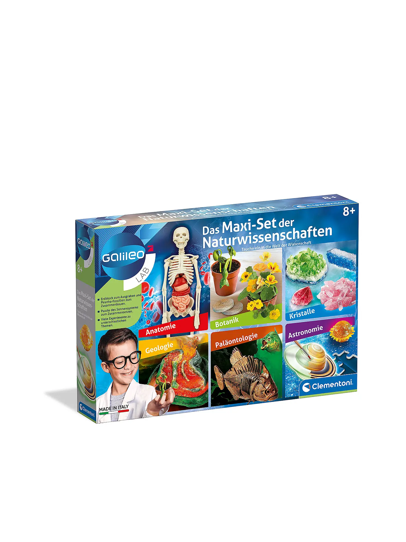 CLEMENTONI | Galileo  Das Maxi Set der Naturwissenschaften | 